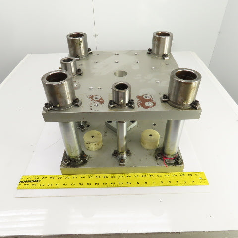 Danly 4 Post Aluminum Die Shoe Set 16" FB 10-1/2"x13-1/4" Working Area