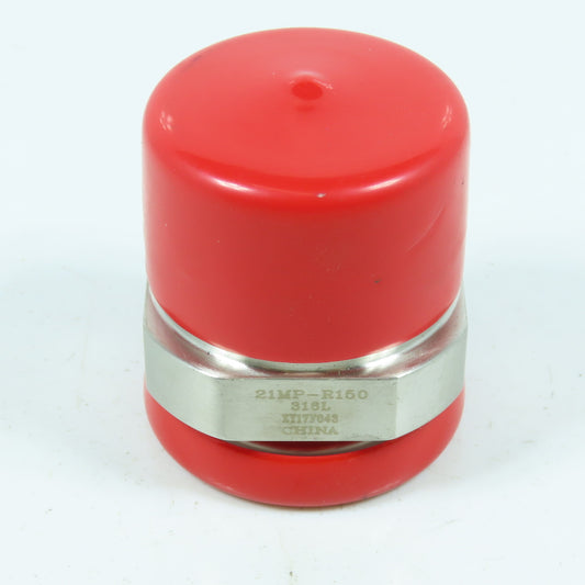 Dixon 21MP-R150 1-1/2" Male Adapter 304 Sanitary Stainless Steel Clamp x MNPT