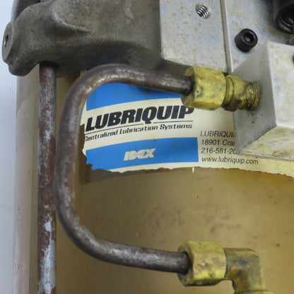 Idex Lubriquip 1 Gallon Centralized Lubrication Pump System Needs New Gauge