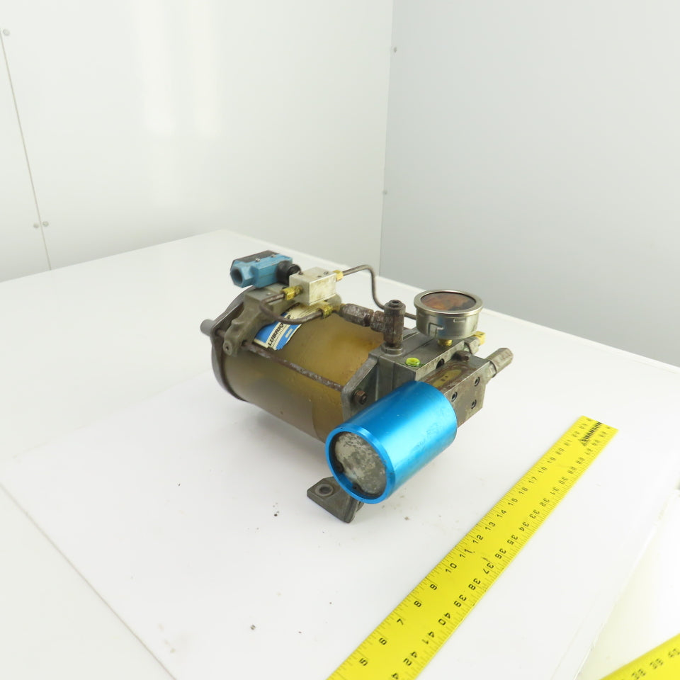 Idex Lubriquip 1 Gallon Centralized Lubrication Pump System Needs New Gauge
