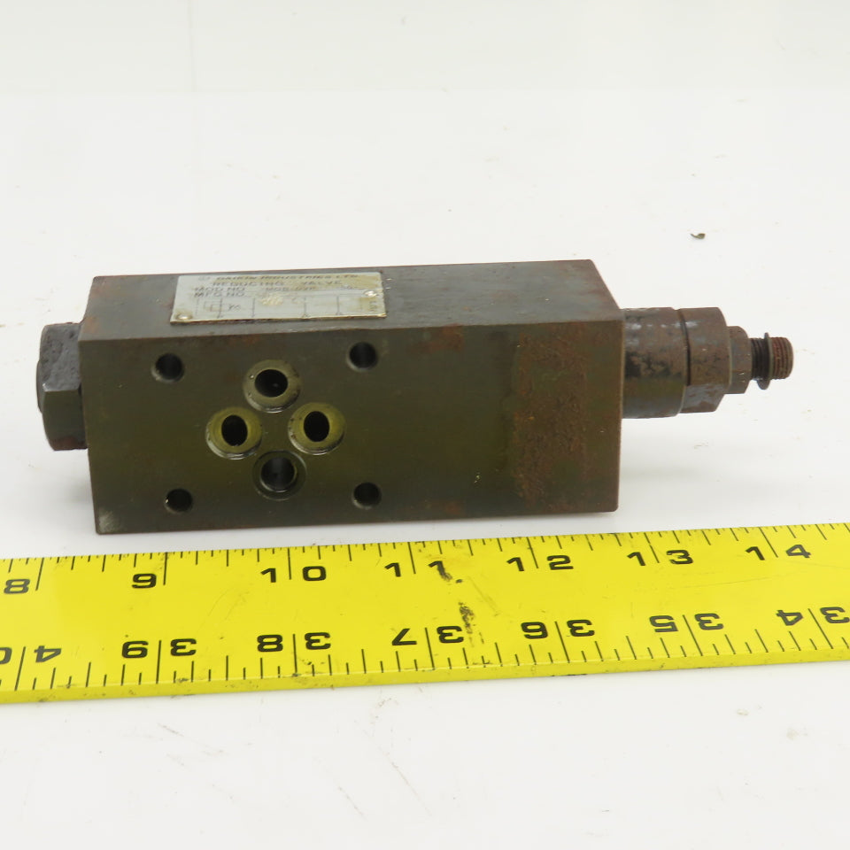 Daikin 50M001 MGB-02P-03-50 Hydraulic Reducing Valve