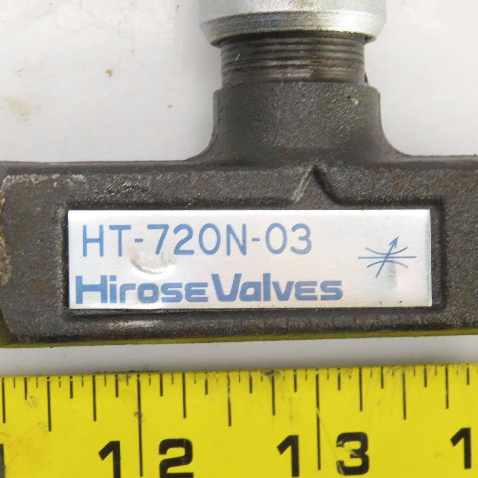 Hirose HT-720N-03 Manual Hydraulic Throttle Valve