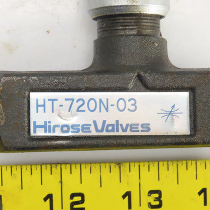 Hirose HT-720N-03 Manual Hydraulic Throttle Valve