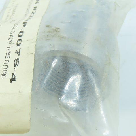 APN MC-22MP-0075-4 3/4" Tube x FNPT Adapter 304 Sanitary Stainless Steel Lot/3