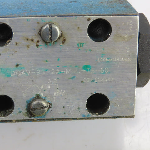 Vickers DG4V-3S-2A-M-U-T5-60 Hydraulic Directional Control Valve 1450PSI
