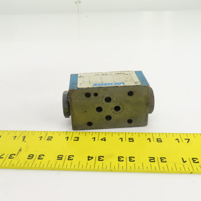 Vickers DGMPC-3-BAK-21 Hydraulic Check Valve