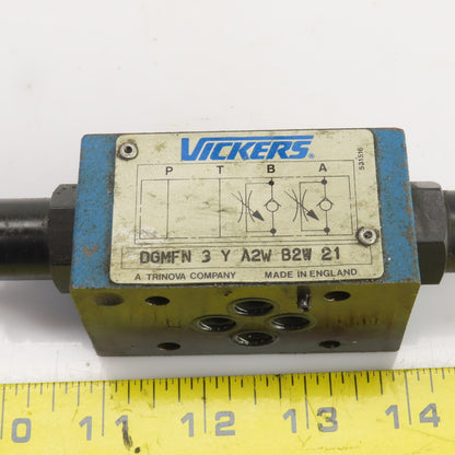 Vickers DGMFN-3-Y-A2W-B2W-21 Hydraulic Flow Control Valve