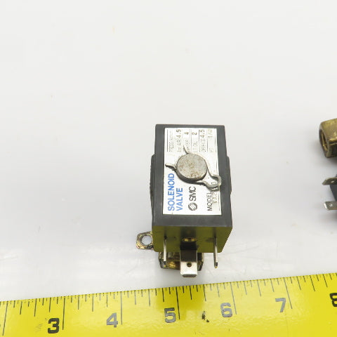 SMC VX2130 2 Port Solenoid Valve Air,Gas,Water Lot Of 4