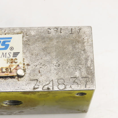 Vickers Power Systems 726571 RDC Valve Mount Manifold Block