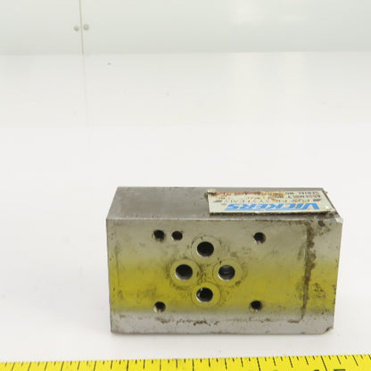 Vickers Power Systems 726571 RDC Valve Mount Manifold Block