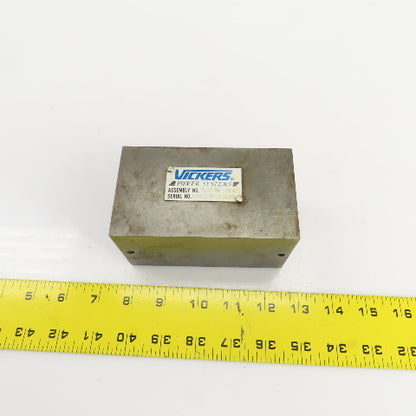 Vickers Power Systems 726576 RDC Valve Mount Manifold Block