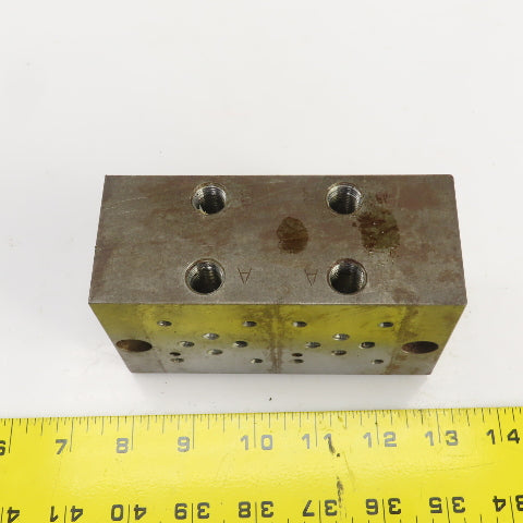 Vickers Power Systems 726574 RDC Valve Mount Manifold Block