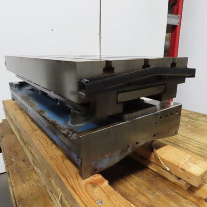 Mazak V-414 16" x 35-3/8" T-Slot Machine Set Up Work Holding Table