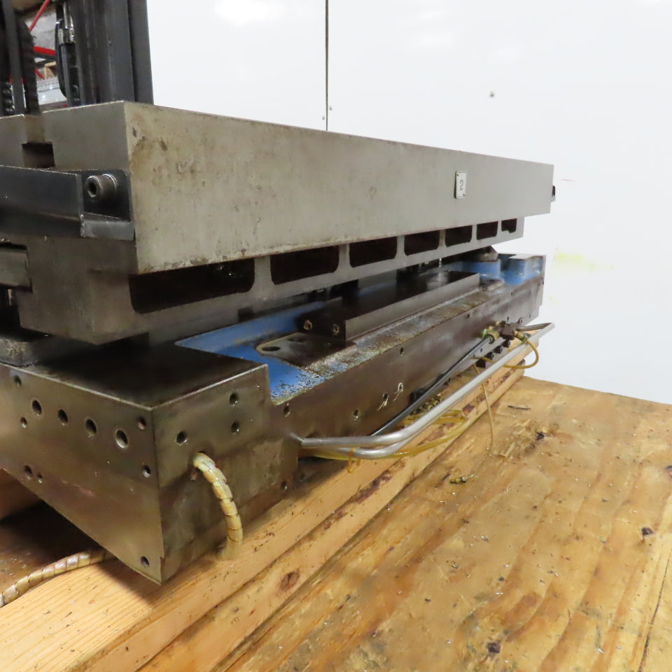 Mazak V-414 16" x 35-3/8" T-Slot Machine Set Up Work Holding Table