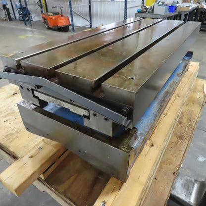 Mazak V-414 16" x 35-3/8" T-Slot Machine Set Up Work Holding Table