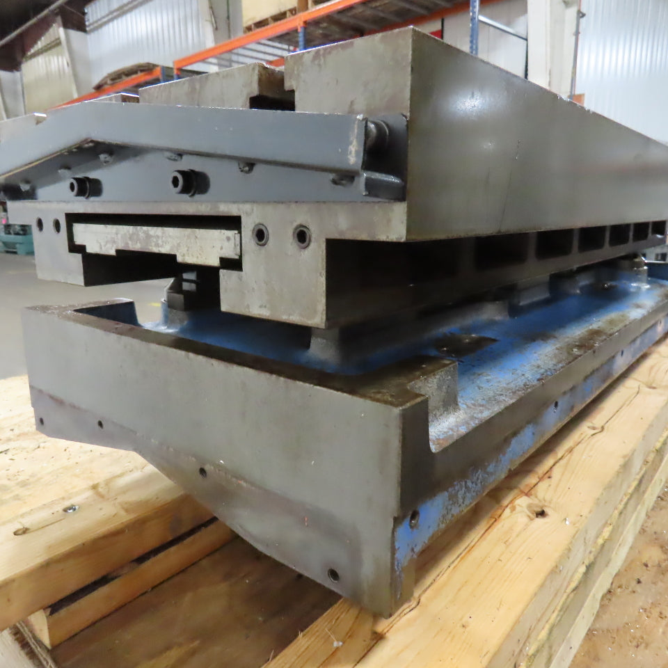 Mazak V-414 16" x 35-3/8" T-Slot Machine Set Up Work Holding Table