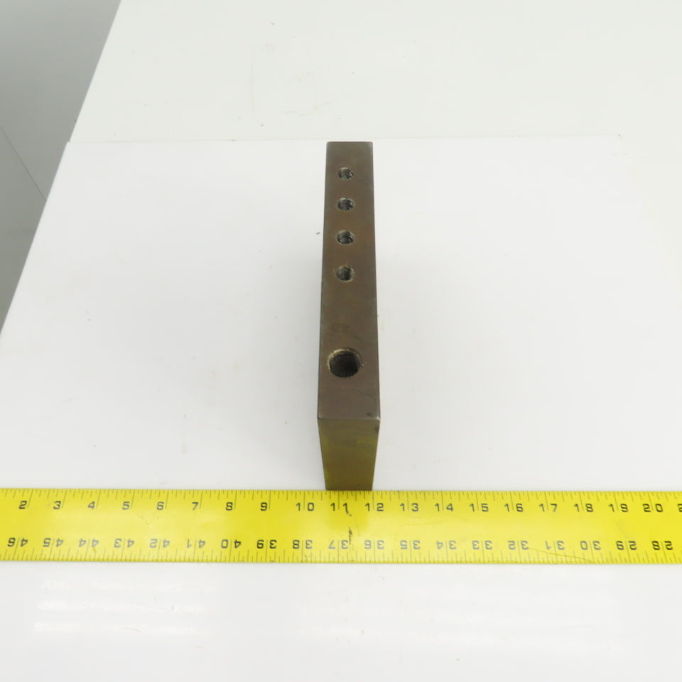 27 Port Hydraulic Manifold Subplate Mounting Block 1/2",3/8",1/4"