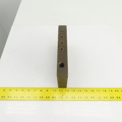27 Port Hydraulic Manifold Subplate Mounting Block 1/2",3/8",1/4"