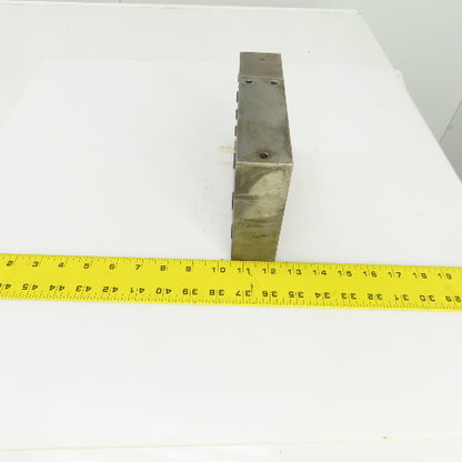 21 Port Hydraulic Manifold Subplate Mounting Block 1/2",3/8",1/4"