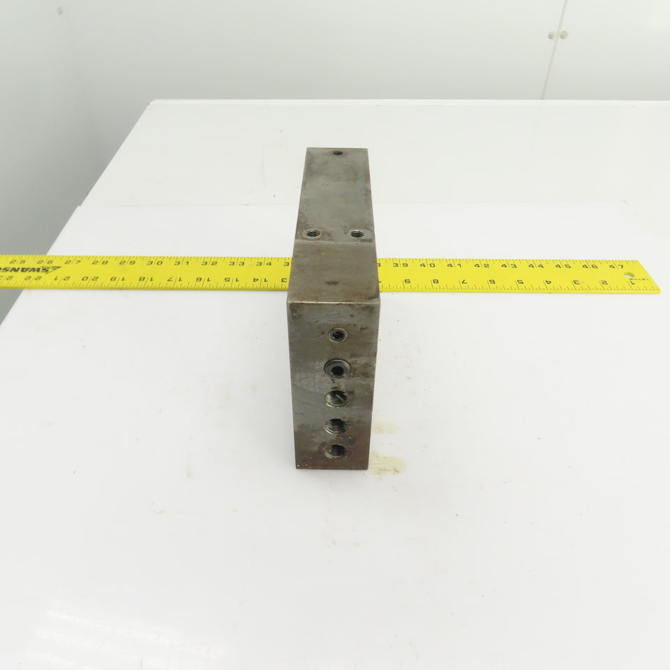 21 Port Hydraulic Manifold Subplate Mounting Block 1/2",3/8",1/4"