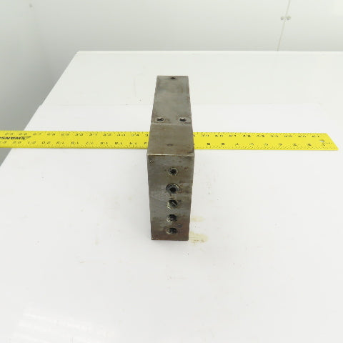 21 Port Hydraulic Manifold Subplate Mounting Block 1/2",3/8",1/4"