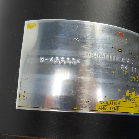 Fanuc A06B-0653-B002#0011 4X 30M 37Nm Torque DC Servo Motor 210VDC 1200RPM