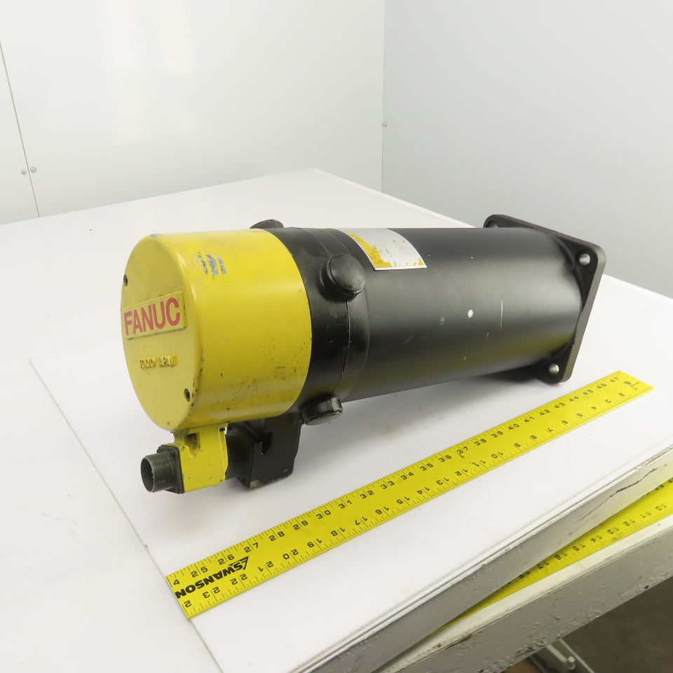 Fanuc A06B-0653-B002#0011 4X 30M 37Nm Torque DC Servo Motor 210VDC 1200RPM