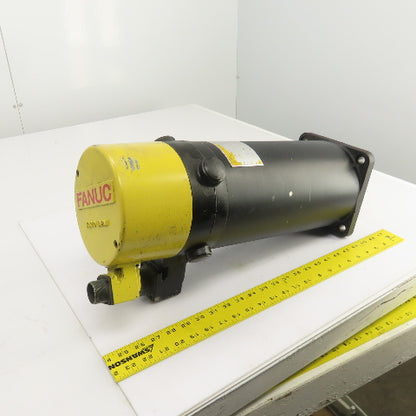 Fanuc A06B-0653-B002#0011 4X 30M 37Nm Torque DC Servo Motor 210VDC 1200RPM