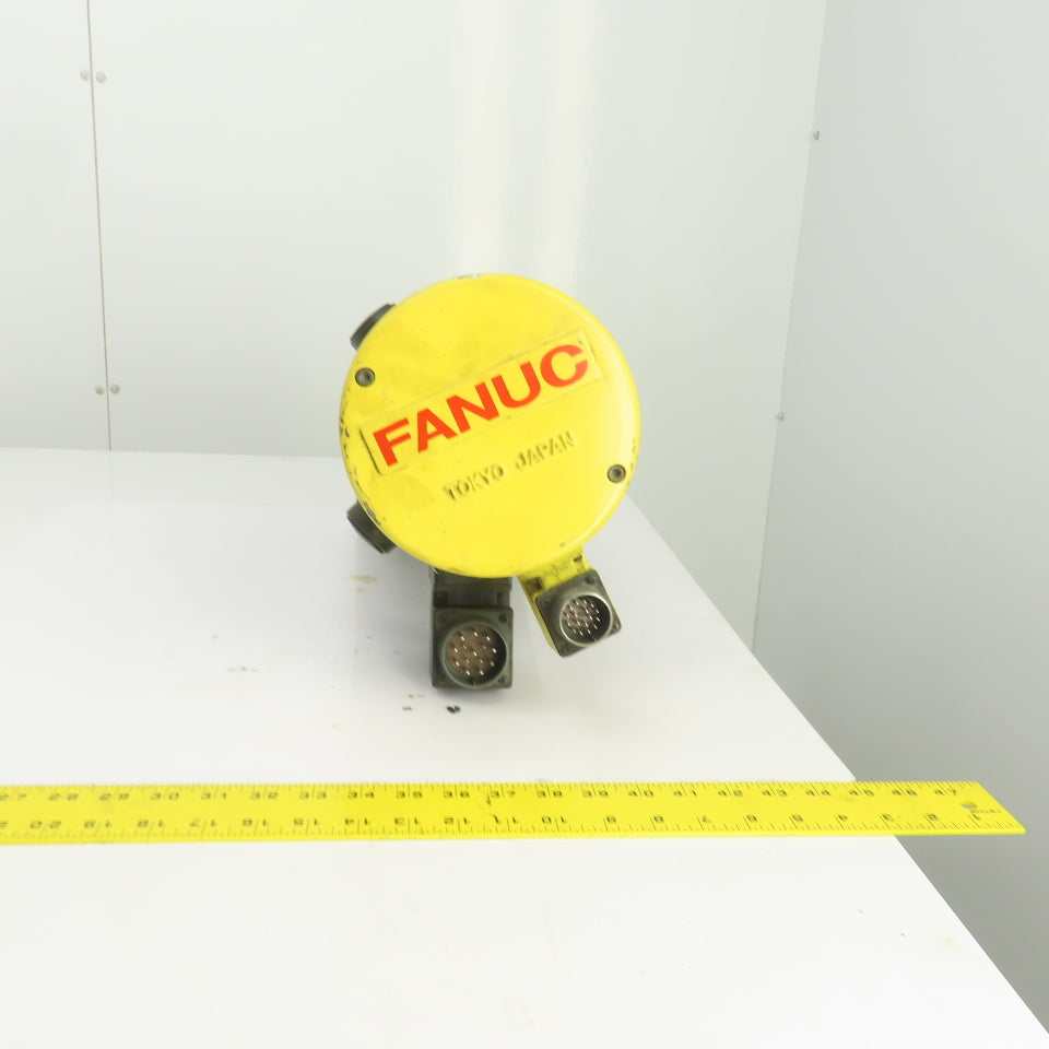 Fanuc A06B-0653-B002#0011 4X 30M 37Nm Torque DC Servo Motor 210VDC 1200RPM