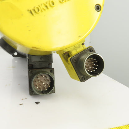 Fanuc A06B-0653-B002#0011 4X 30M 37Nm Torque DC Servo Motor 210VDC 1200RPM