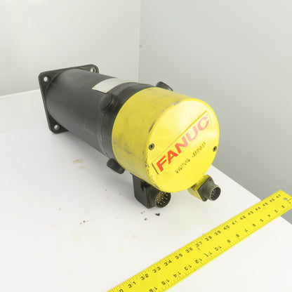 Fanuc A06B-0653-B002#0011 4X 30M 37Nm Torque DC Servo Motor 210VDC 1200RPM