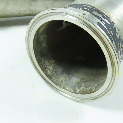 3" Stainless Steel Sanitary Lateral 45 Degree Wye Y 13" OAL