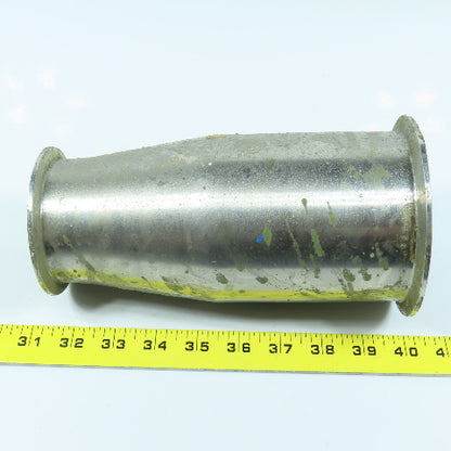 3" Sanitary Stainless Steel Concentric Reducer 8-1/2" OAL