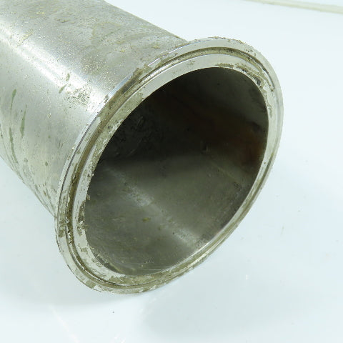 3" Sanitary Stainless Steel Concentric Reducer 8-1/2" OAL