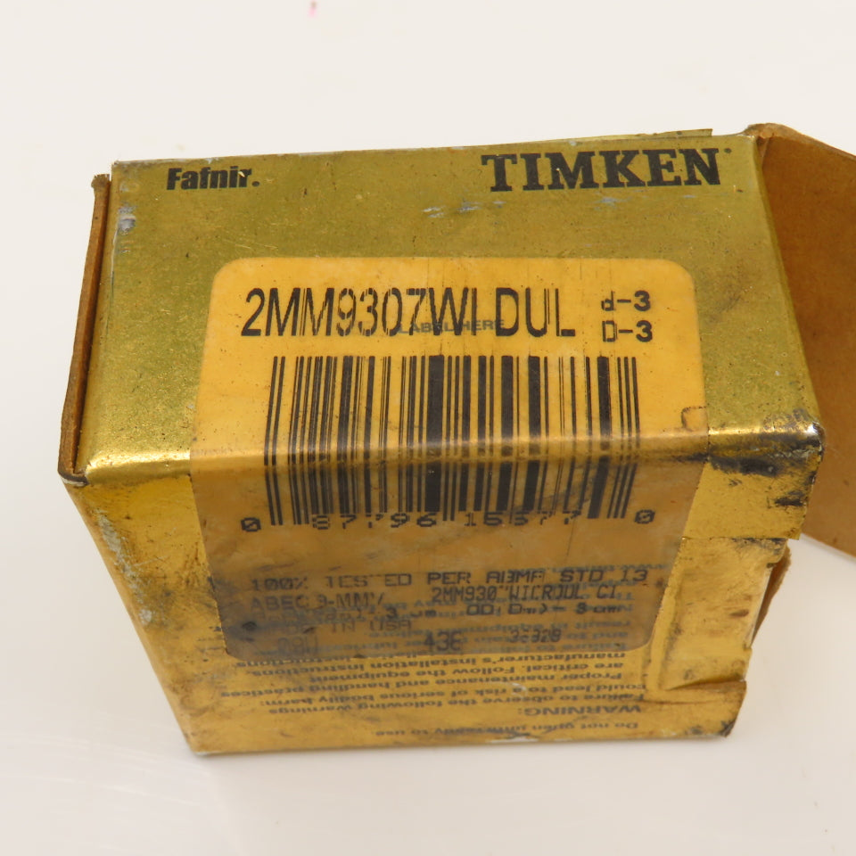 Timken 2MM9307WI DUL 35x55x10mm Ultra Light ABEC 7 Ball Bearing