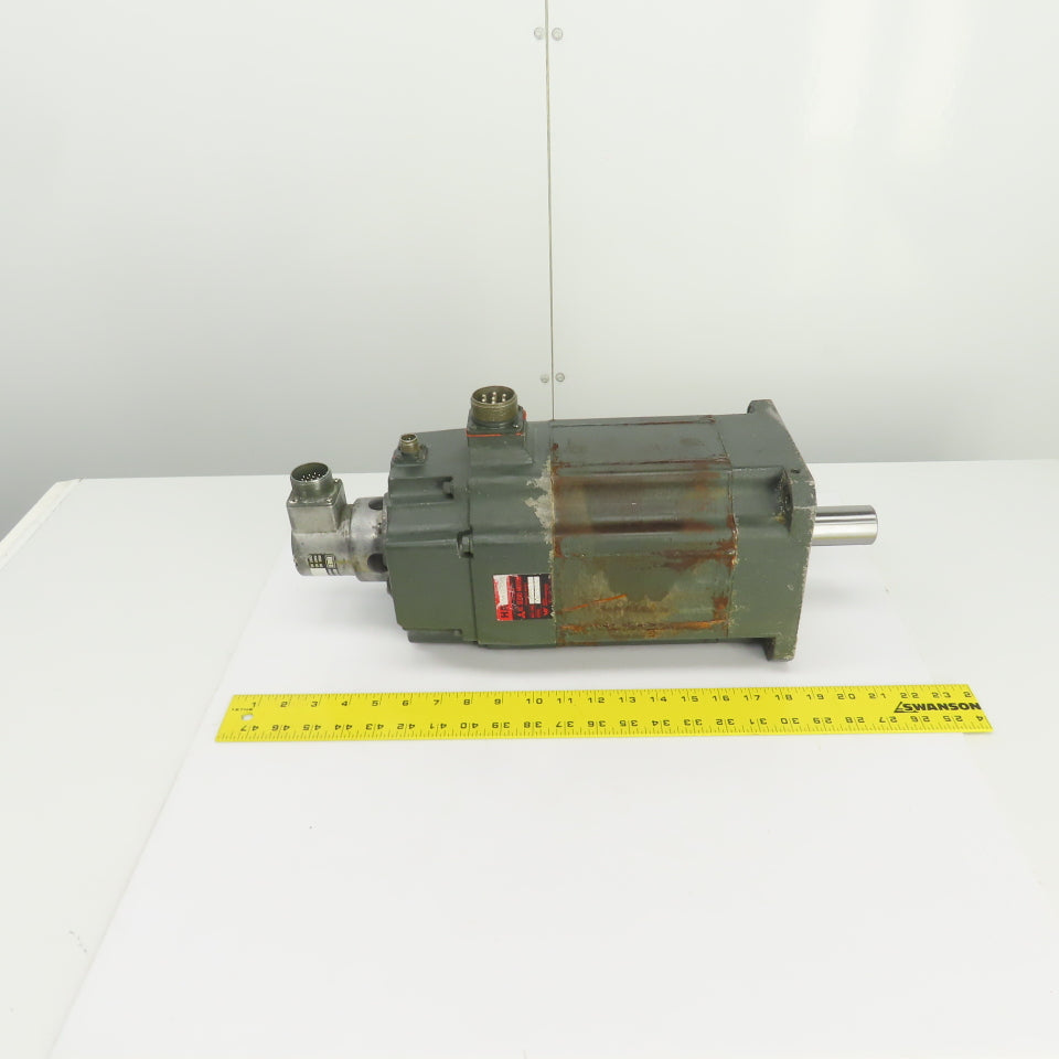 Mitsubishi 7055-3 HA203CBS Permanent Magnet AC Servo Motor W/Encoder 125Y-SD