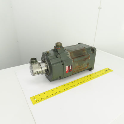 Mitsubishi 7055-3 HA203CBS Permanent Magnet AC Servo Motor W/Encoder 125Y-SD