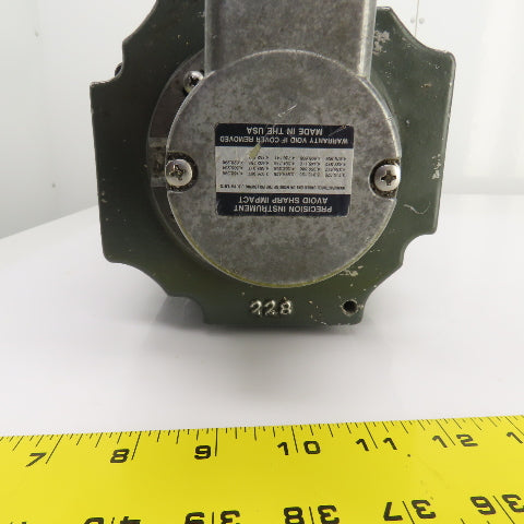 Mitsubishi 7055-3 HA203CBS Permanent Magnet AC Servo Motor W/Encoder 125Y-SD