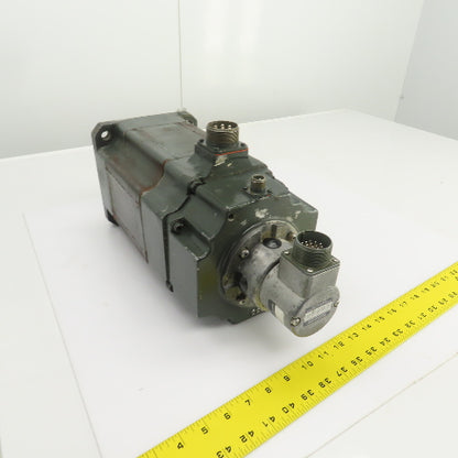 Mitsubishi 7055-3 HA203CBS Permanent Magnet AC Servo Motor W/Encoder 125Y-SD