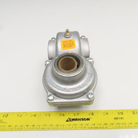 Tol-O-Matic 02420200 Float-A-Shaft 3:2 Ratio Right Angle Gear Box Coupling