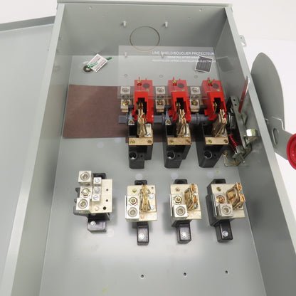Eaton DH324NRK 200A Heavy Duty Fusible Safety Disconnect Switch 120/240VAC 3REnc