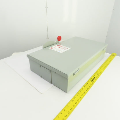 Eaton DH324NRK 200A Heavy Duty Fusible Safety Disconnect Switch 120/240VAC 3REnc