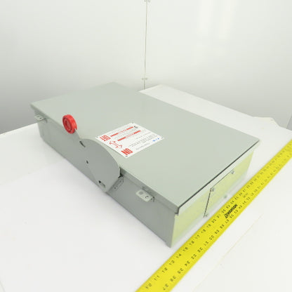 Eaton DH324NRK 200A Heavy Duty Fusible Safety Disconnect Switch 120/240VAC 3REnc