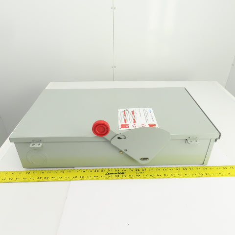 Eaton DH324NRK 200A Heavy Duty Fusible Safety Disconnect Switch 120/240VAC 3REnc