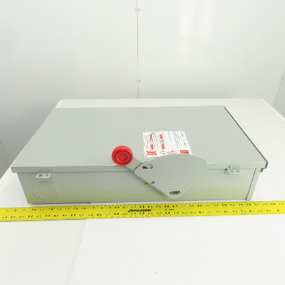 Eaton DH324NRK 200A Heavy Duty Fusible Safety Disconnect Switch 120/240VAC 3REnc
