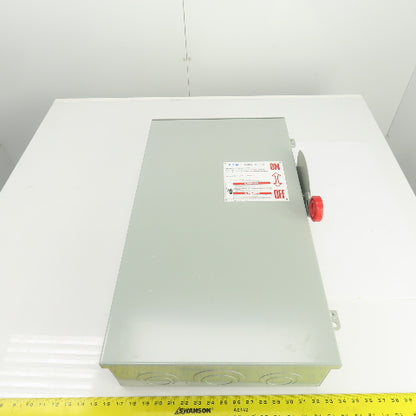 Eaton DH324NRK 200A Heavy Duty Fusible Safety Disconnect Switch 120/240VAC 3REnc