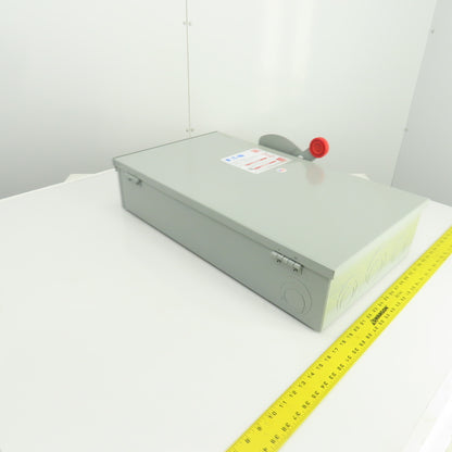 Eaton DH324FRK 200A Heavy Duty Fusible Safety Disconnect Switch 240VAC 250VDC