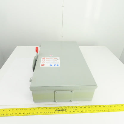 Eaton DH324FRK 200A Heavy Duty Fusible Safety Disconnect Switch 240VAC 250VDC