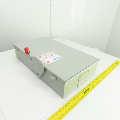 Eaton DH324FRK 200A Heavy Duty Fusible Safety Disconnect Switch 240VAC 250VDC
