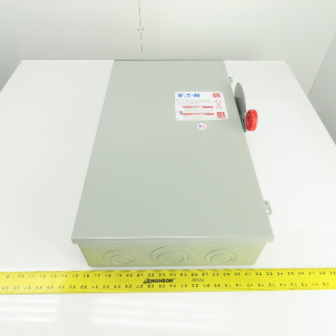 Eaton DH324FRK 200A Heavy Duty Fusible Safety Disconnect Switch 240VAC 250VDC